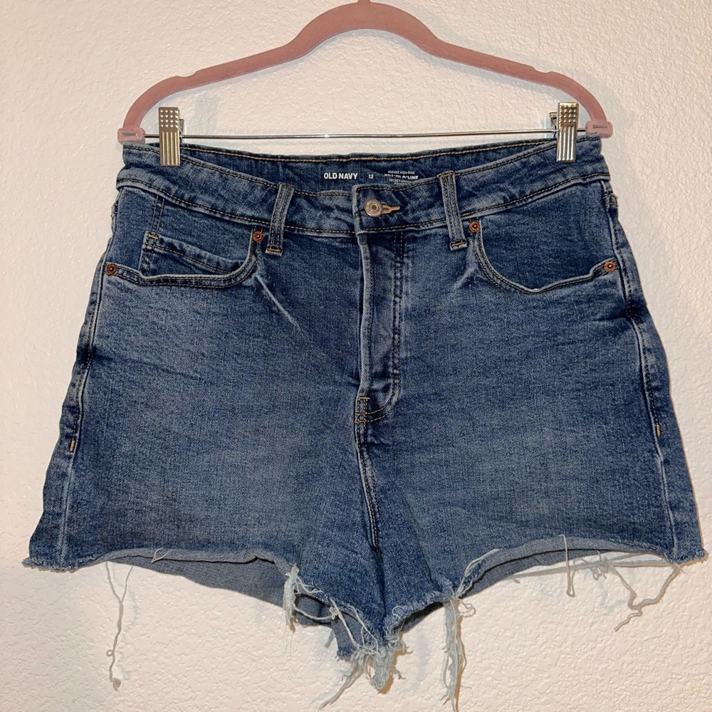 High Waisted Jean Shorts